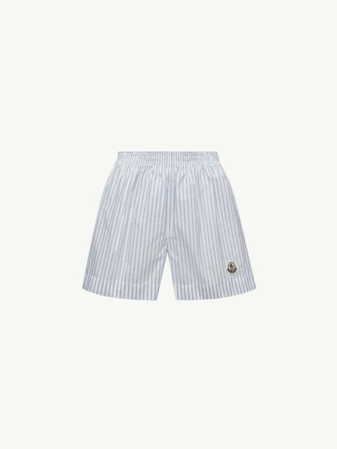 Moncler Striped Shorts