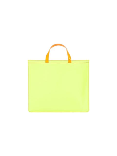 Super Fluo Leather Tote Bag