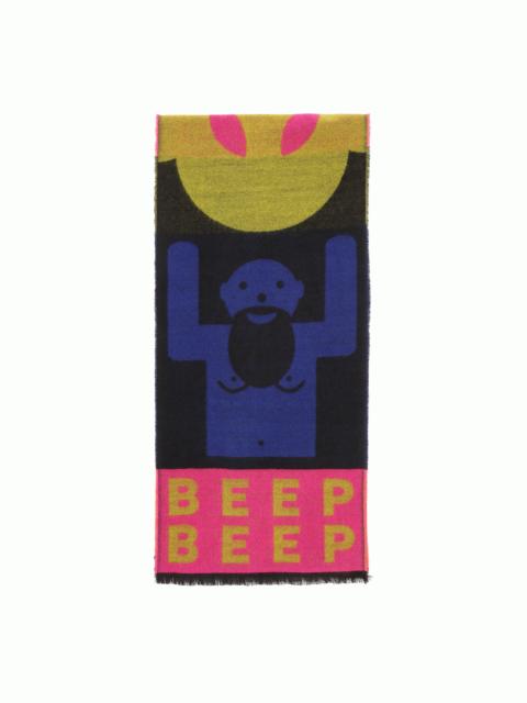 Walter Van Beirendonck BEEP BEEP SCARF SINGLE - PINK