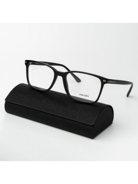 Prada Prada Men Eyeglasses Black Square PR14WV 1AB1O1 BRAND NEW