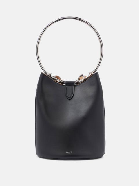Alaïa Ring Medium leather bucket bag