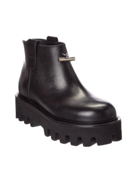 Alexander McQueen Alexander McQueen Leather Bootie