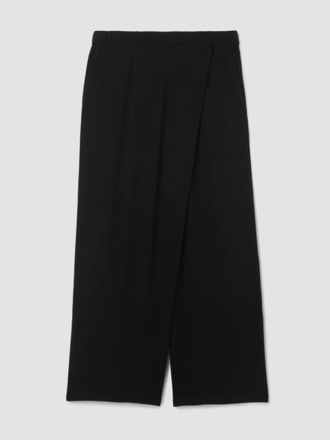 EILEEN FISHER Stretch Jersey Knit Wrap Pant