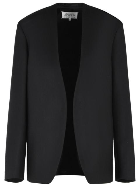Maison Margiela Maison Margiela Black Virgin Wool Blazer Women