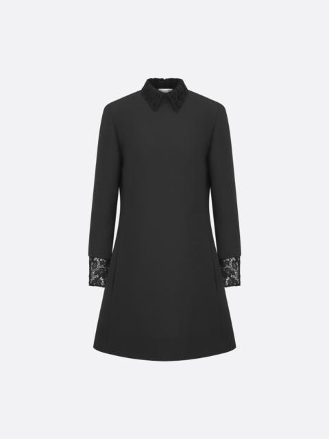 Dior Short Dress with Removable Collar