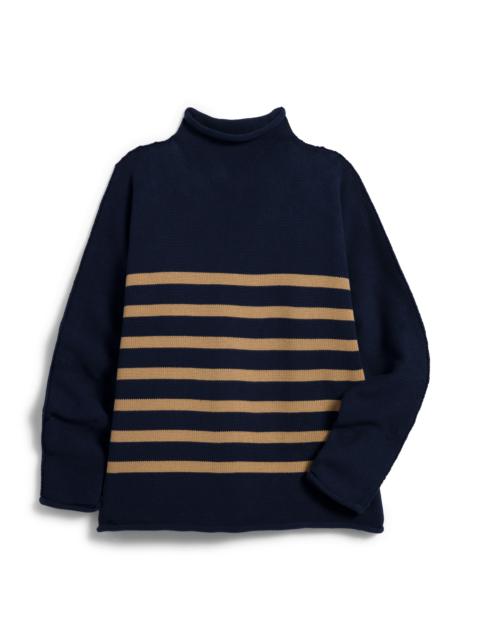 Frank & Eileen Rolled Funnel Neck Sweater