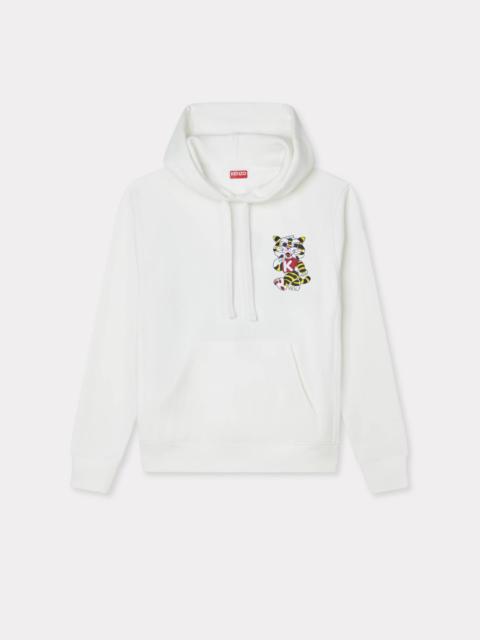 KENZO 'KENZO Wild Tiger' embroidered hoodie in cotton