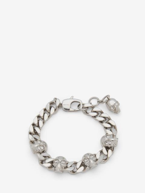 Alexander McQueen Skull Chain Bracelet