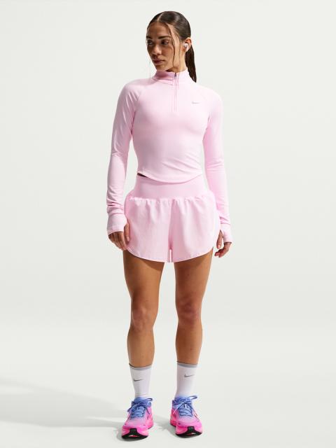 Nike Nike Tempo Flow Swoosh Women's Dri-FIT Mid-Rise Brief-Lined Running Shorts