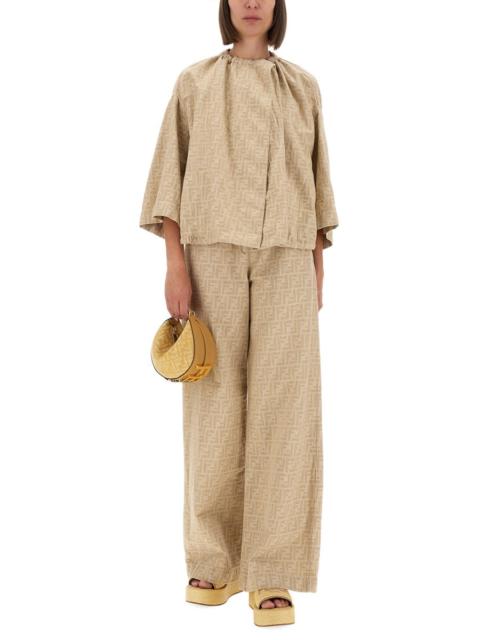 FENDI Fendi Women Ff Chambray Jacket