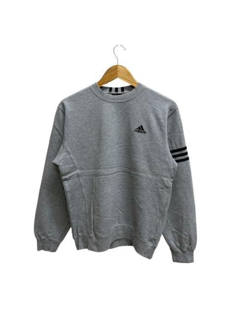 adidas Vintage Adidas Stripes Crewneck Sweatshirt