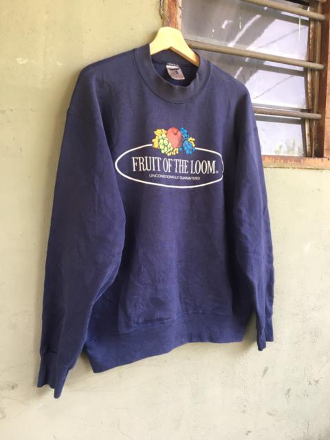 Other Designers Vintage - 💥Vintage Rare Fruit of the Loom Big Logo sweetshirt
