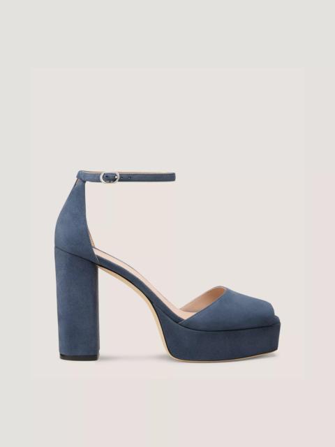 Stuart Weitzman SABRINA ANKLE-STRAP PLATFORM