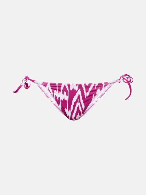 ERES Rain printed bikini bottoms