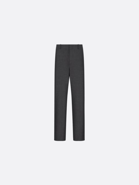Dior Dior Tailored Fit Cashmere Pants Grey Men