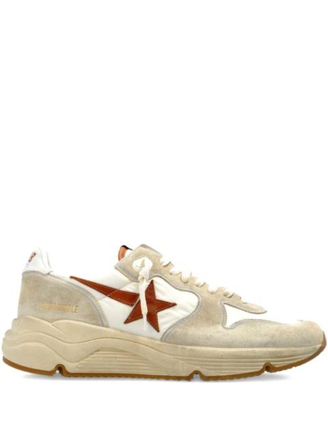 Golden Goose Golden Goose Men Running Sole Nylon And Suede Sneakers