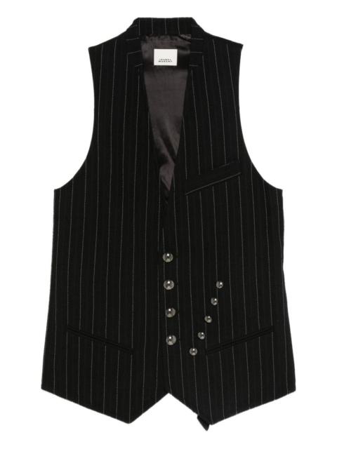 Isabel Marant PINSTRIPED VEST