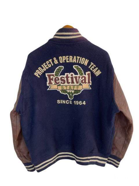 Other Designers Vintage - 90’s PROJECT & OPERATION TEAM FESTIVAL STAFF VARSITY