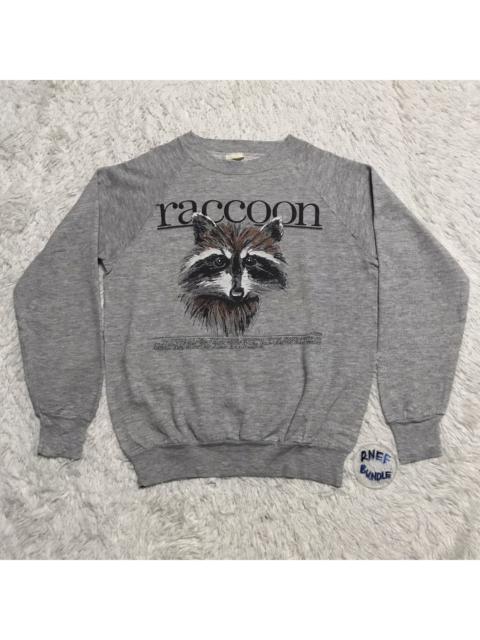Other Designers Vintage - Raccoon fruit of the loom sweatshirt