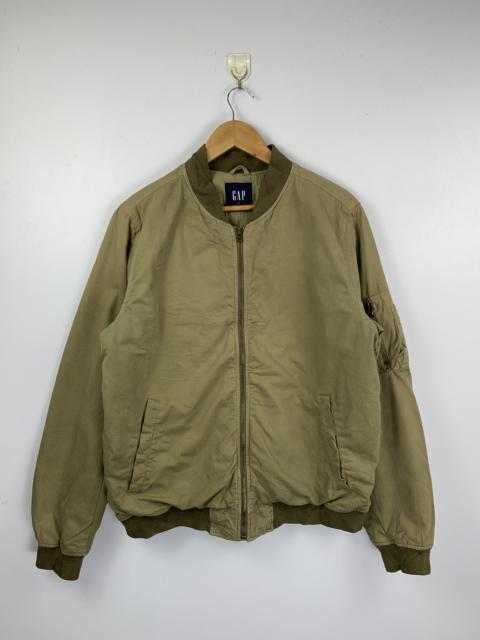 Other Designers Vintage - Vintage Gap Zipper Bomber Jacket