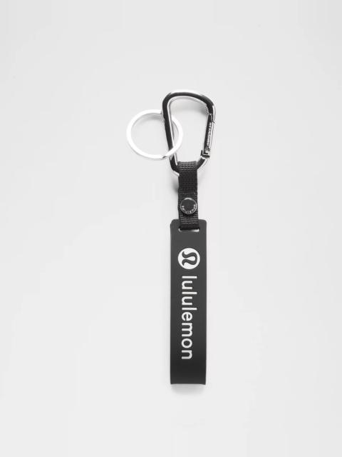 lululemon Silicone Keychain