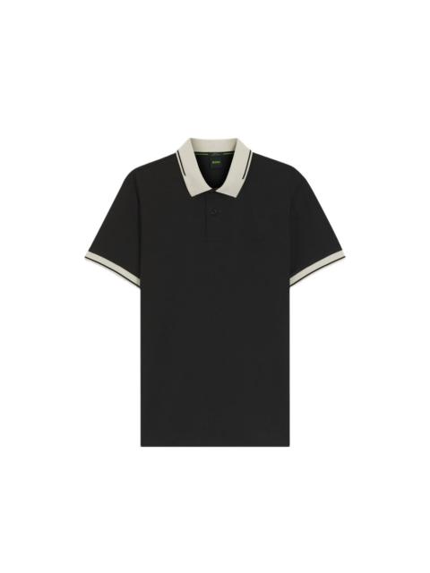 BOSS Boss Black Polo Shirts Men