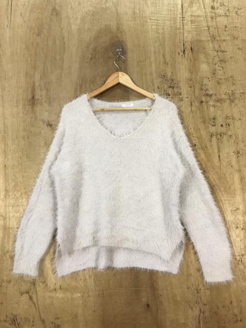 Other Designers Japanese Brand - Glacier Dropshoulder Mohair Soft Fur Knit Sweater