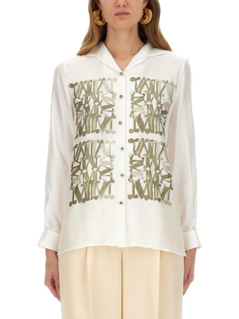 Max Mara PRINTED SILK SHIRT