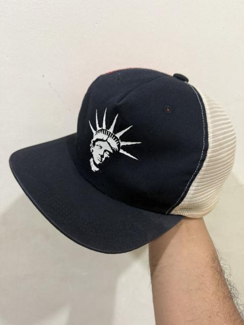Other Designers Japanese Brand - VTG ANTICLASS PUNK STATUE LIBERTY Trucker Hat