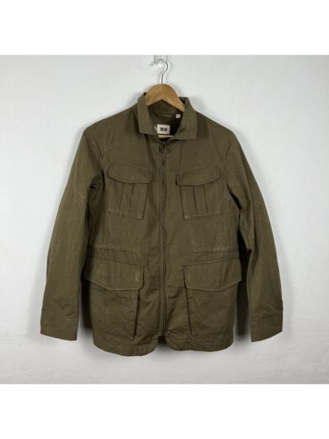 Other Designers Vintage Uniqlo Multi Pocket Jacket Military J0105