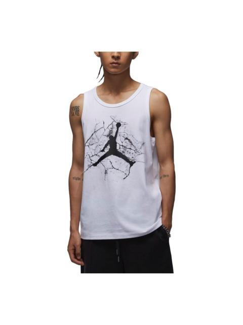 Jordan Air Jordan Graphic Tank Asia Sizing 'White' FZ1942-100