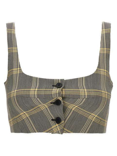 Marni Marni Women Top Cropped Check