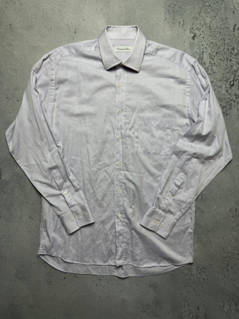 Dior Vintage 90s Christian Dior Italy Button Up Shirt Lux 15 1/2