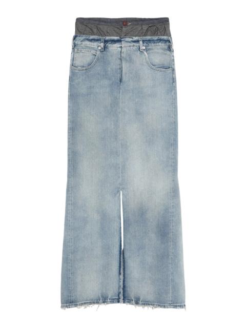スカート MAISON MARGIELA GONNA IN DENIM ANONIMITY OF THE LININH Maison Margiela GONNA IN DENIM ANONIMITY OF THE LININH