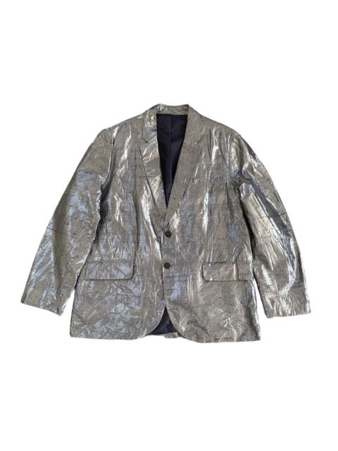 A.P.C. APC Silk & Metallic Jacket Coat ETE 1998 Made in France