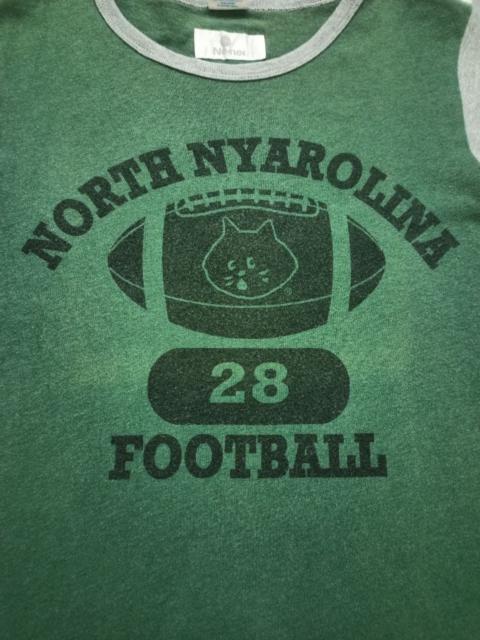 ISSEY MIYAKE VTG NE-NET ISSEY MIYAKE x CHAMPION FOOTBALL T SHIRT