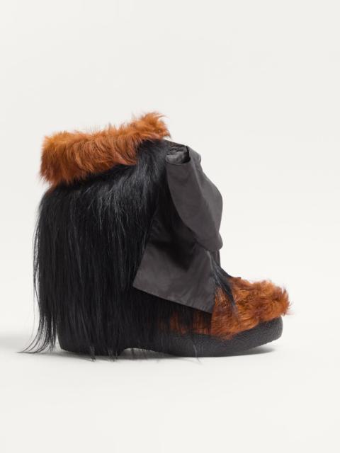 Valentino SNOWISH FUR ANKLE BOOT