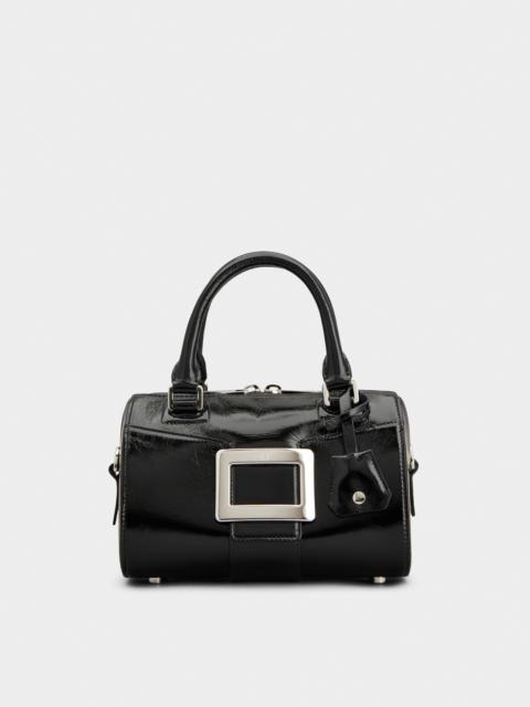 Roger Vivier Belle Vivier Mini Bowling Bag in patent leather