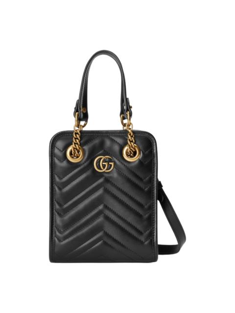 GUCCI (WMNS) Gucci GG Marmont Matelasse Mini Bag 'Black' 696123-DTDHT-1000