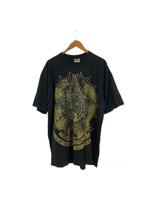 Other Designers Japanese Brand - VINTAGE SHORT SLEEVE TEE PUNK DESIGN BIG LOGO BIG SIZE