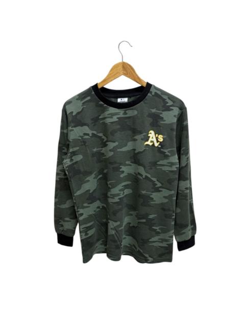 Other Designers Mlb Oakland A’s Nightwear Design Camo Longsleeve Shirt