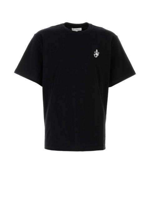 Other Designers Jw Anderson Men Black Cotton T-Shirt
