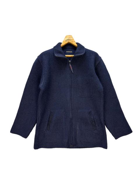 Blue Blue Japan BLUE BLUE Turtle Neck Wool Jacket #9138-61