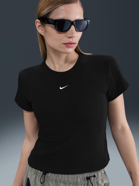 Nike Nike Sportswear Women's Tight Ribbed Short-Sleeve T-Shirt