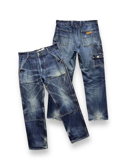 Other Designers Vintage - SICK🔥BA-TSU STUDIO Carpenter Double Knee Baggy JNCO