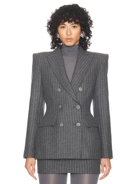 ALEX PERRY Double Breasted Fitted Blazer