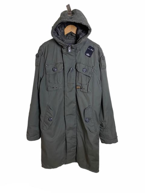 Other Designers G Star Raw - G Star Originals Raw Denim Multipocket Parka Jacket