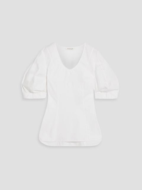 BY MALENE BIRGER Liomas cotton-blend poplin top