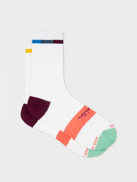 Paul Smith Cycling Socks With 'Artist Stripe' Trim