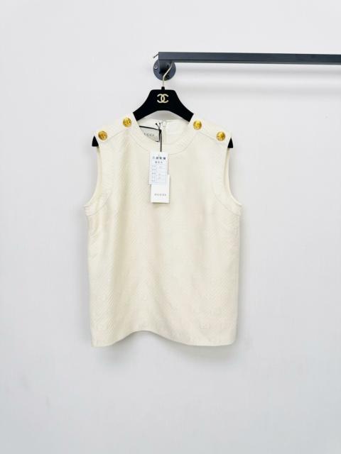 GUCCI Gucci vest white